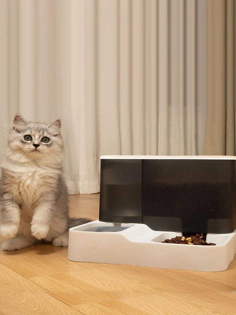 Automatic Pet Feeder and Water Dispenser