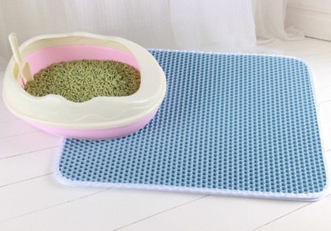Double Layered Cat Litter Mat