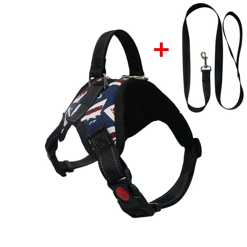 Adjustable Big Dog Harness