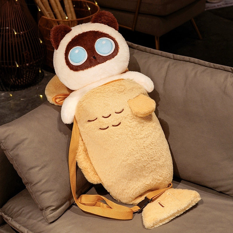 Super cute soft long cat plushie