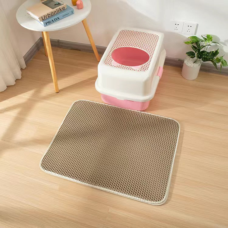 Double Layered Cat Litter Mat