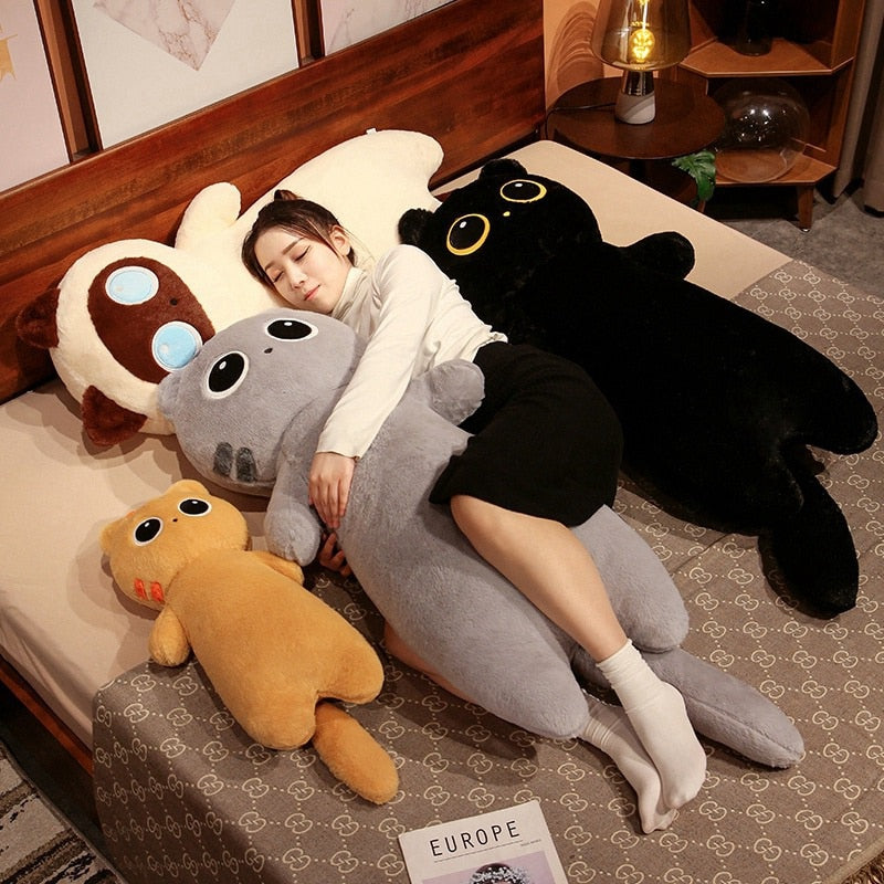 Super cute soft long cat plushie