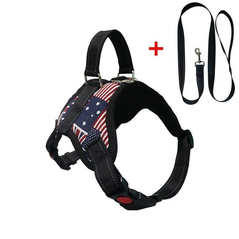 Adjustable Big Dog Harness
