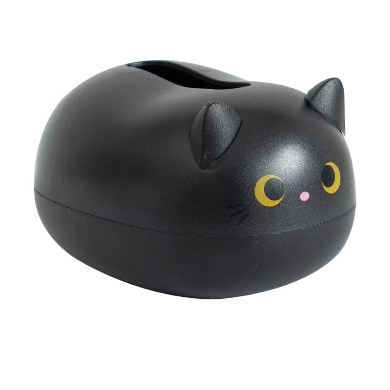 Cartoon Cat Tissue Box